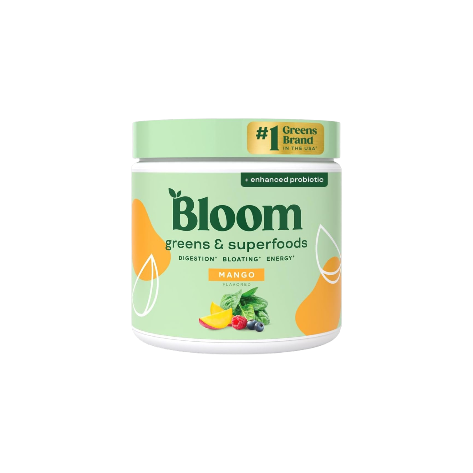 Bloom Nutrition Superfood Greens Powder, Gut Health