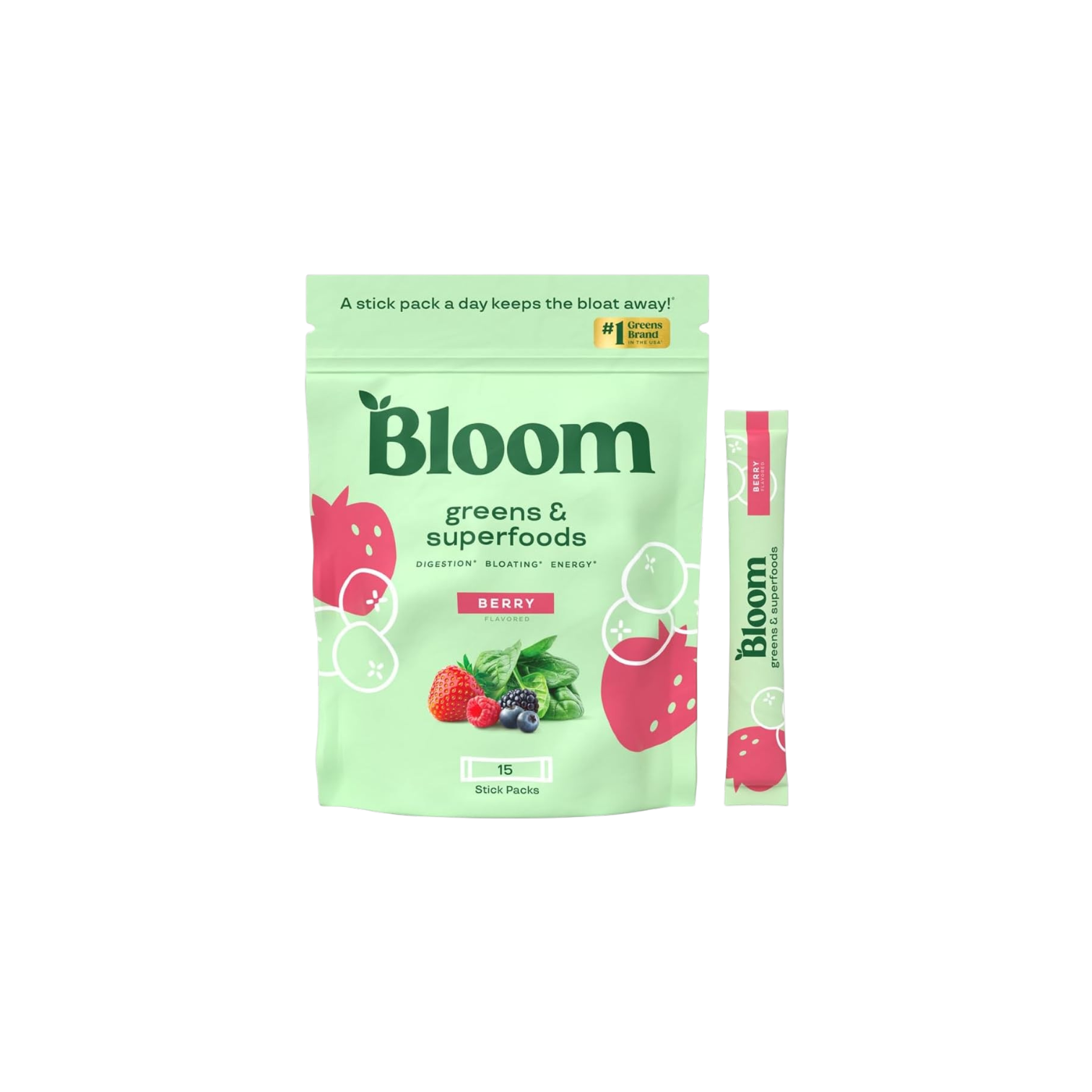 Bloom Nutrition Bloating Relief for Women, Chlorella, Green Juice Mix